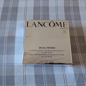 NEW Lancôme Dual Finish Multi Tasking Powder & Foundation in One Suede (460/510)